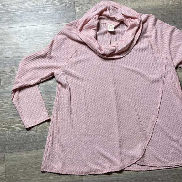 FADED GLORY cowl funnel neck long sleeve top size 3X - Picture 3 of 9